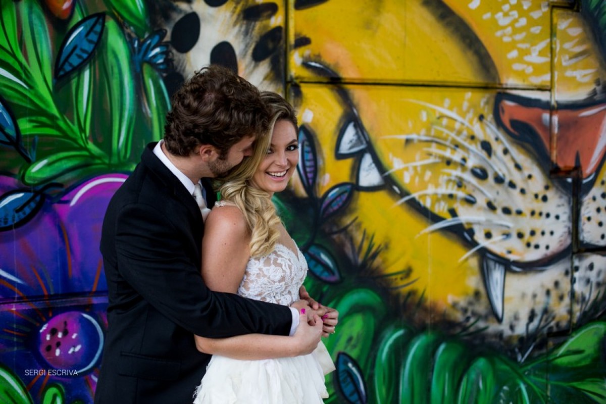 Postboda original. Filipe y Rafaella
