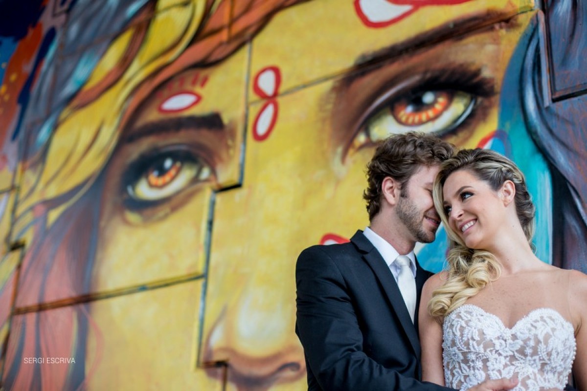 Postboda original. Filipe y Rafaella