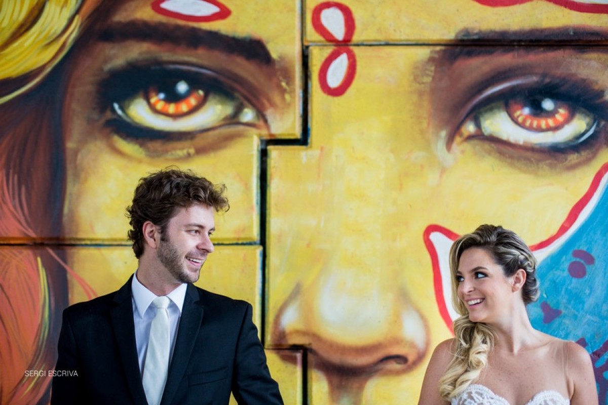 Postboda original. Filipe y Rafaella