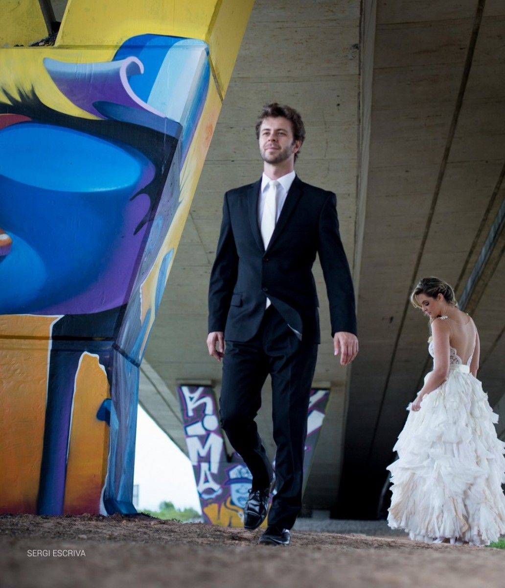 Postboda original. Filipe y Rafaella