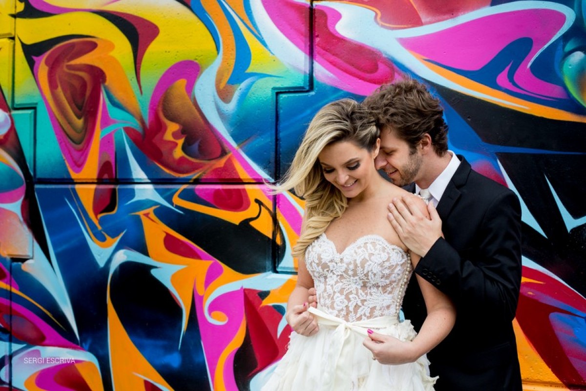 Postboda original. Filipe y Rafaella