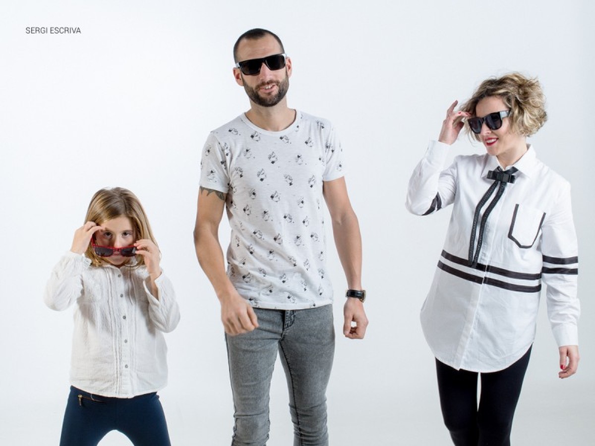 Retratos de familia. Josema, Belén y Lola