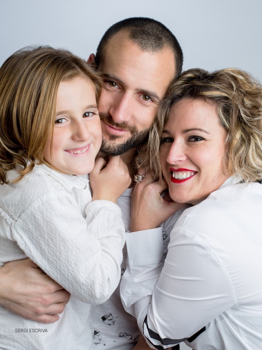 Retratos de familia. Josema, Belén y Lola