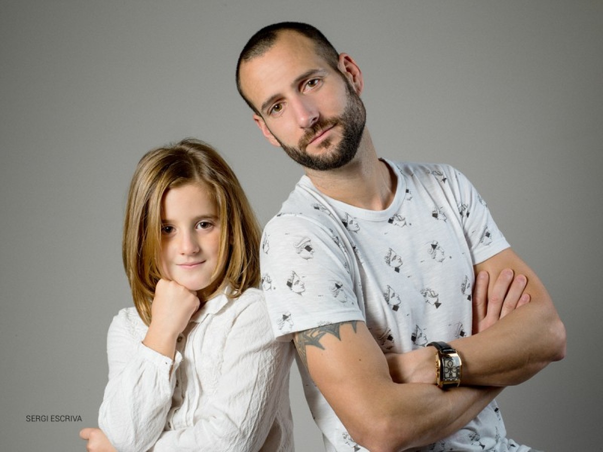 Retratos de familia. Josema, Belén y Lola