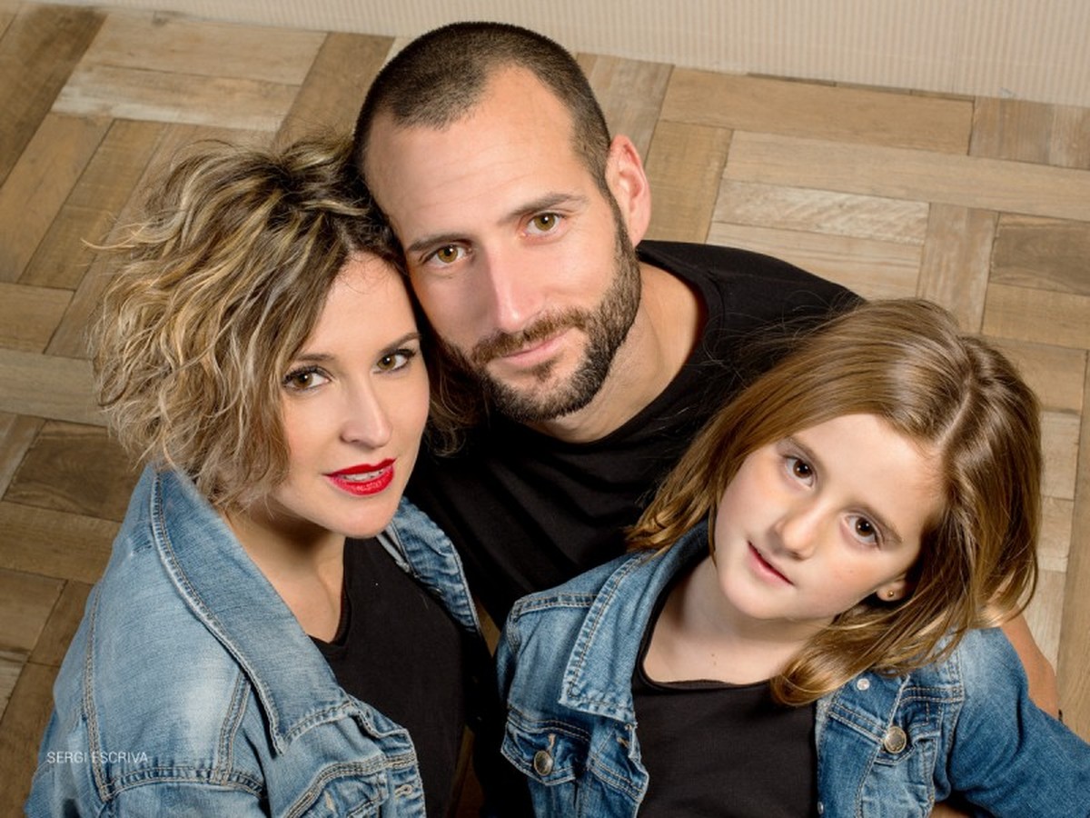 Retratos de familia. Josema, Belén y Lola
