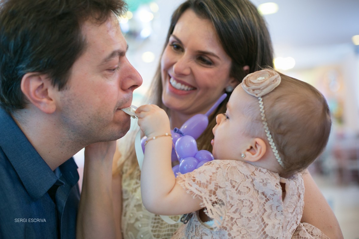 Primer Cumpleaños de Paula. Momentos para recordar