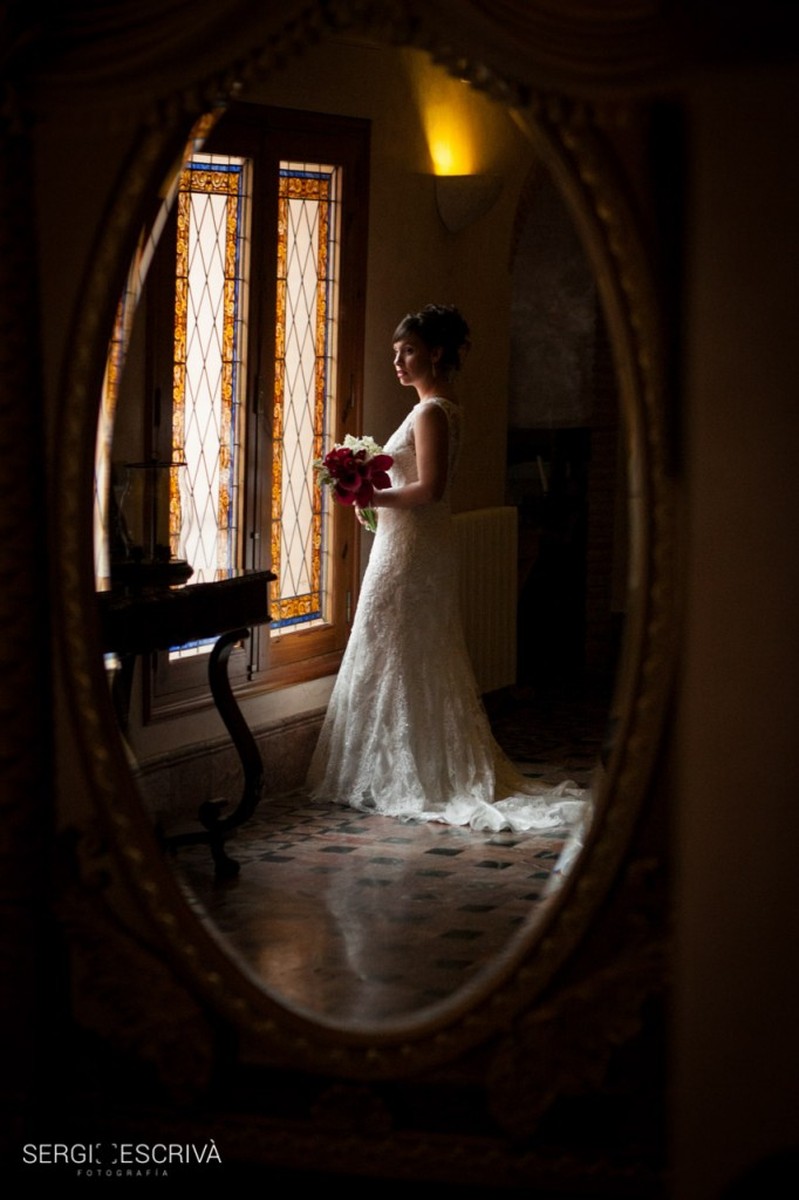 Merce y Daniel. Boda en Potries. Moli Canyar. Preparación en Casa Babel, Villalonga.