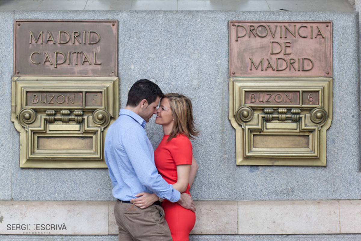 Preboda en Madrid Nuria y David