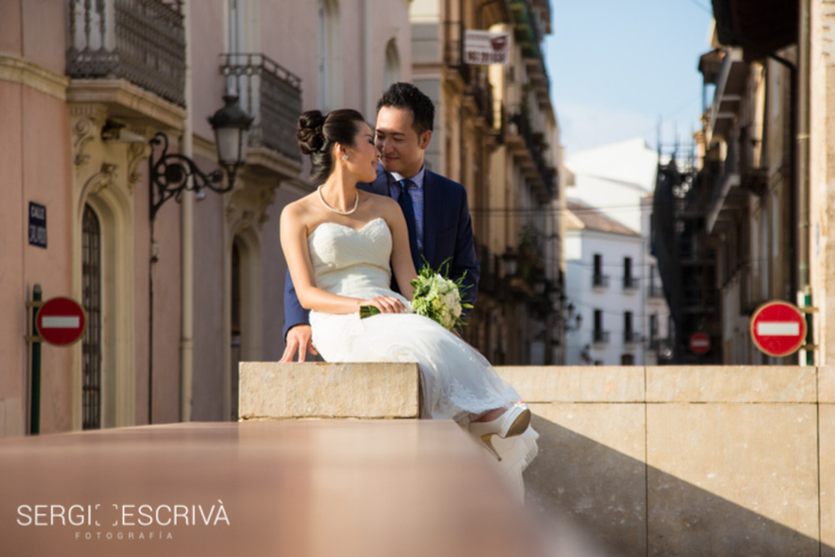 Elisha + Ayako. Desde Tokio con Amor. Un postboda en Valencia.