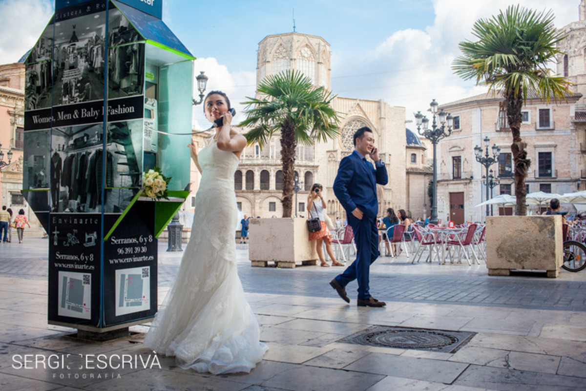 Elisha + Ayako. Desde Tokio con Amor. Un postboda en Valencia.