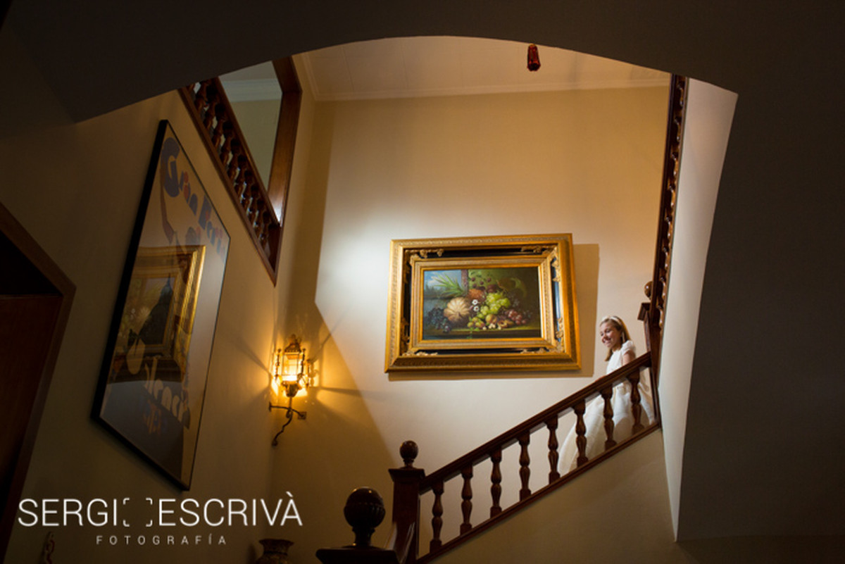 María y sus fotos de Comunión