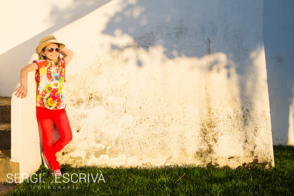 María y sus fotos de Comunión