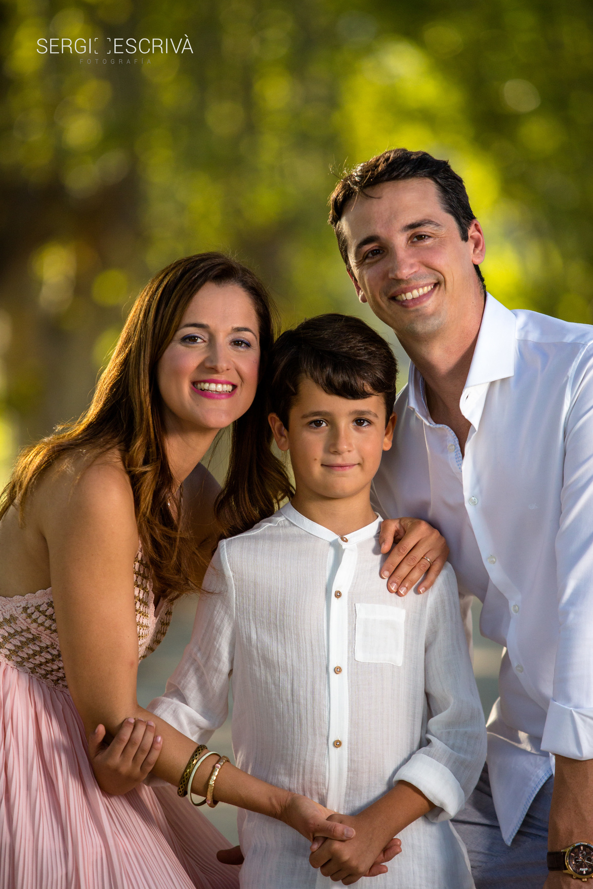 Fotos de familia en el bosque