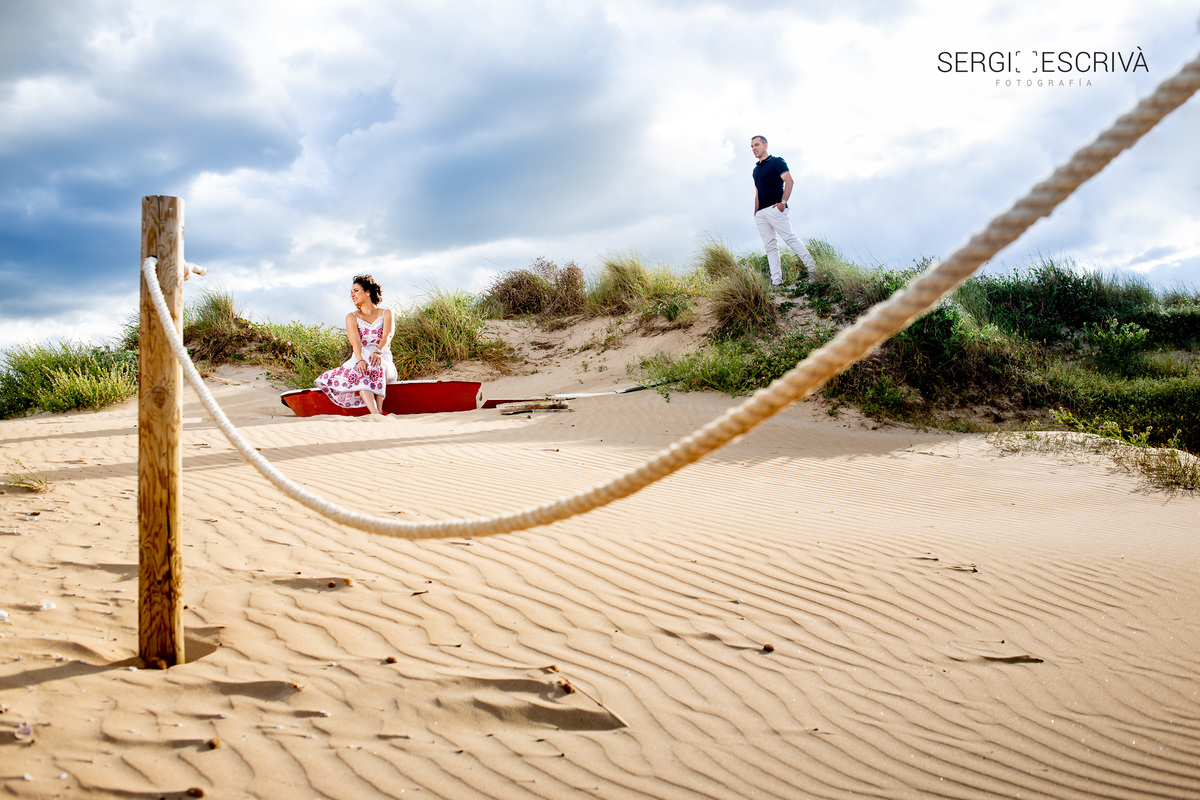 Sesión de Preboda en la playa