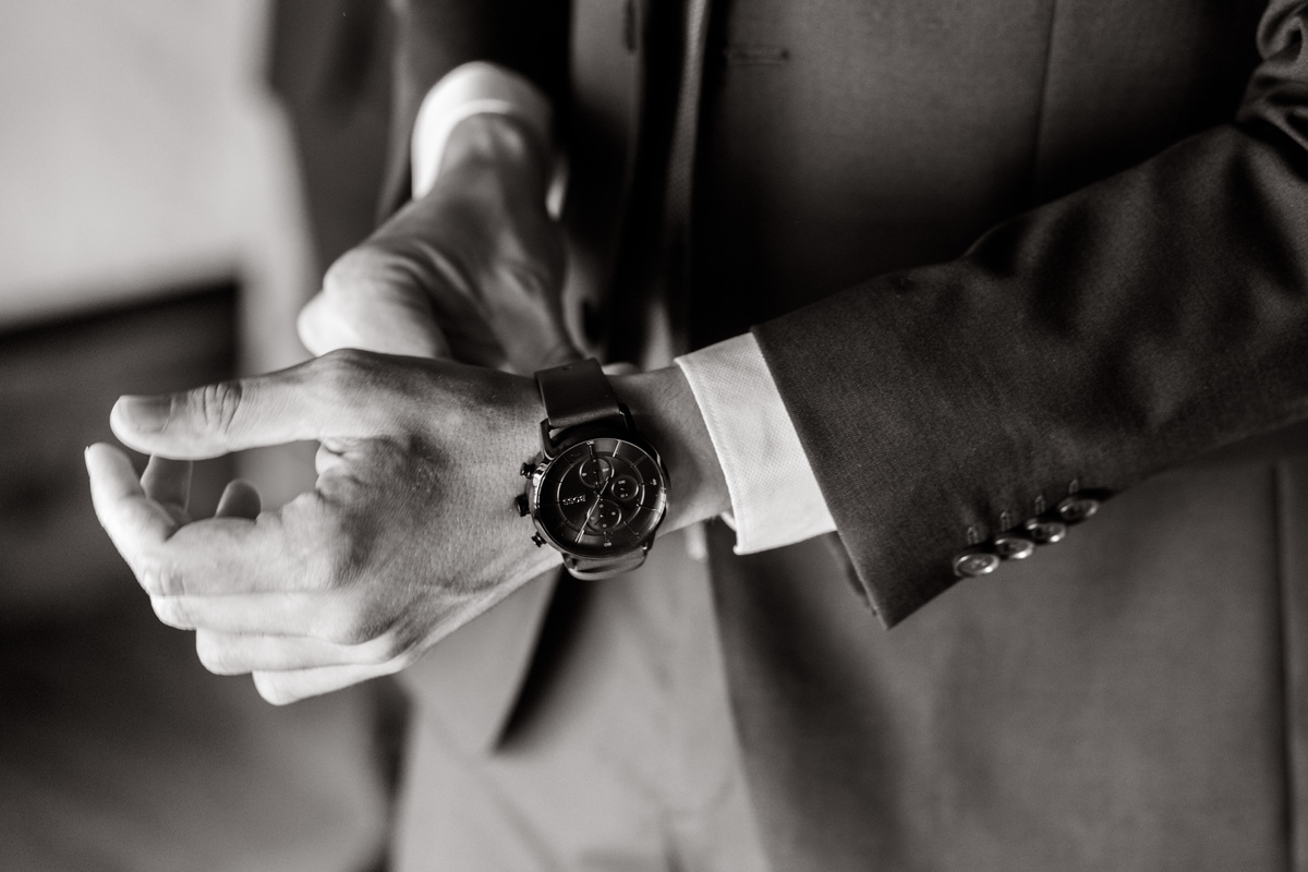 Traje de novio Calvin Klein