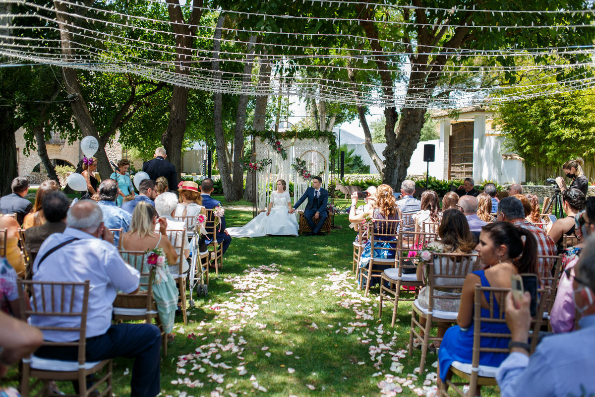 Boda en jardín Boda en Moli Nou