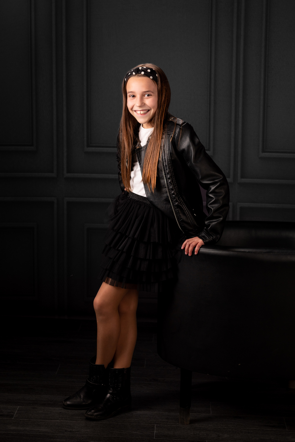 Retrato de estudio
Foto para invitación de comunión