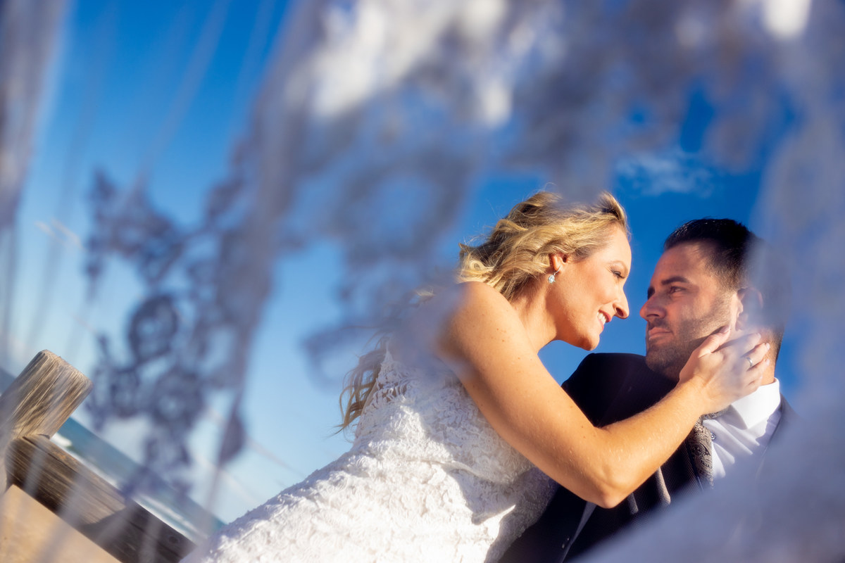 Retrato de novios
Fotos de pareja en la playa de Gandía