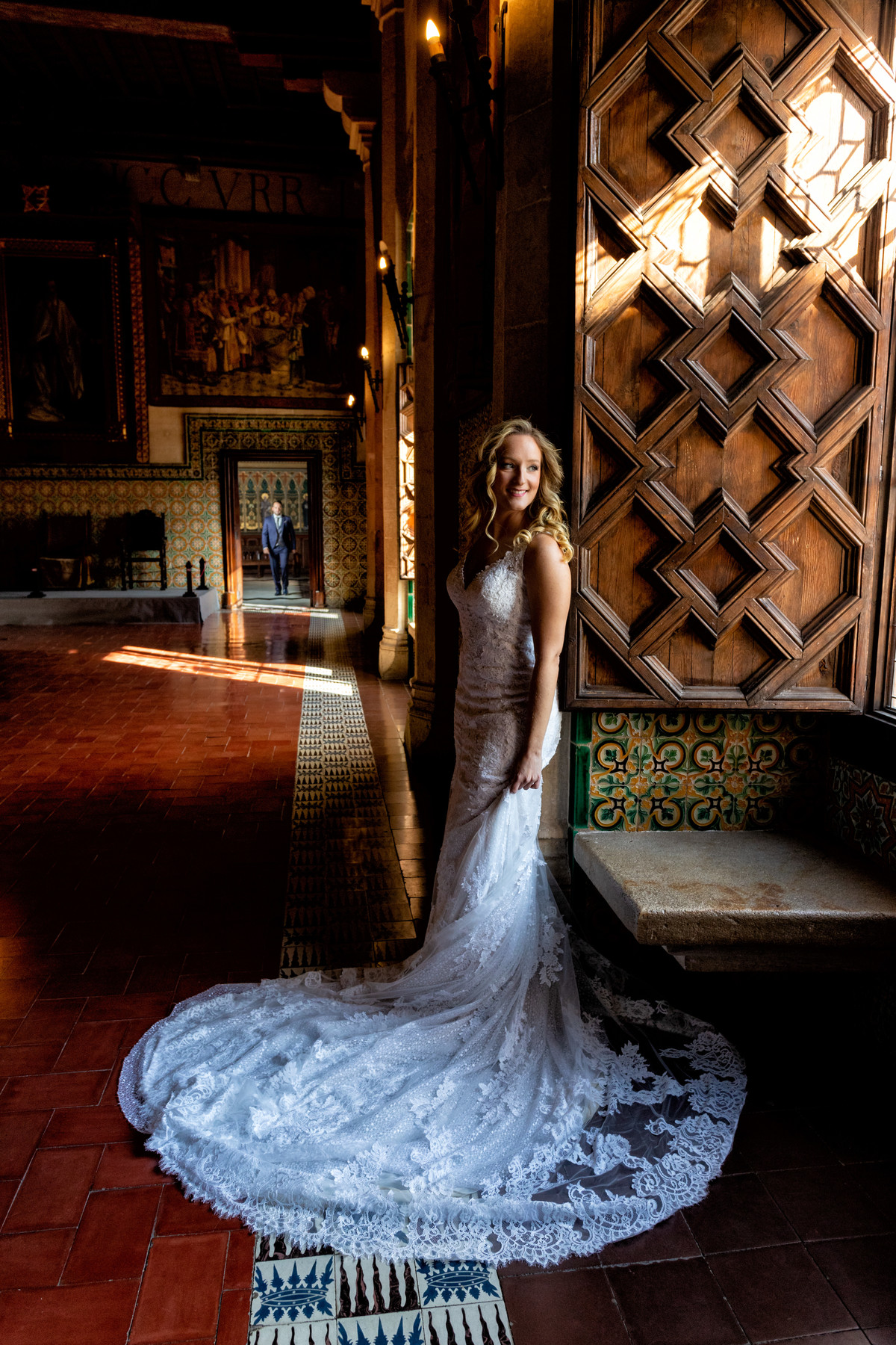 Retrato de novios
Palacio Ducal de Gandía
Post boda en el Palacio Ducal