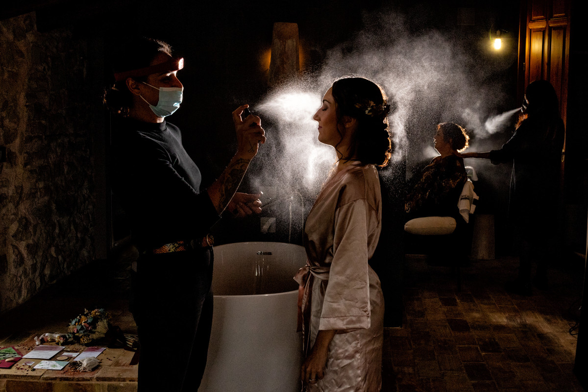 Preparativos novia en Casa Benigalip