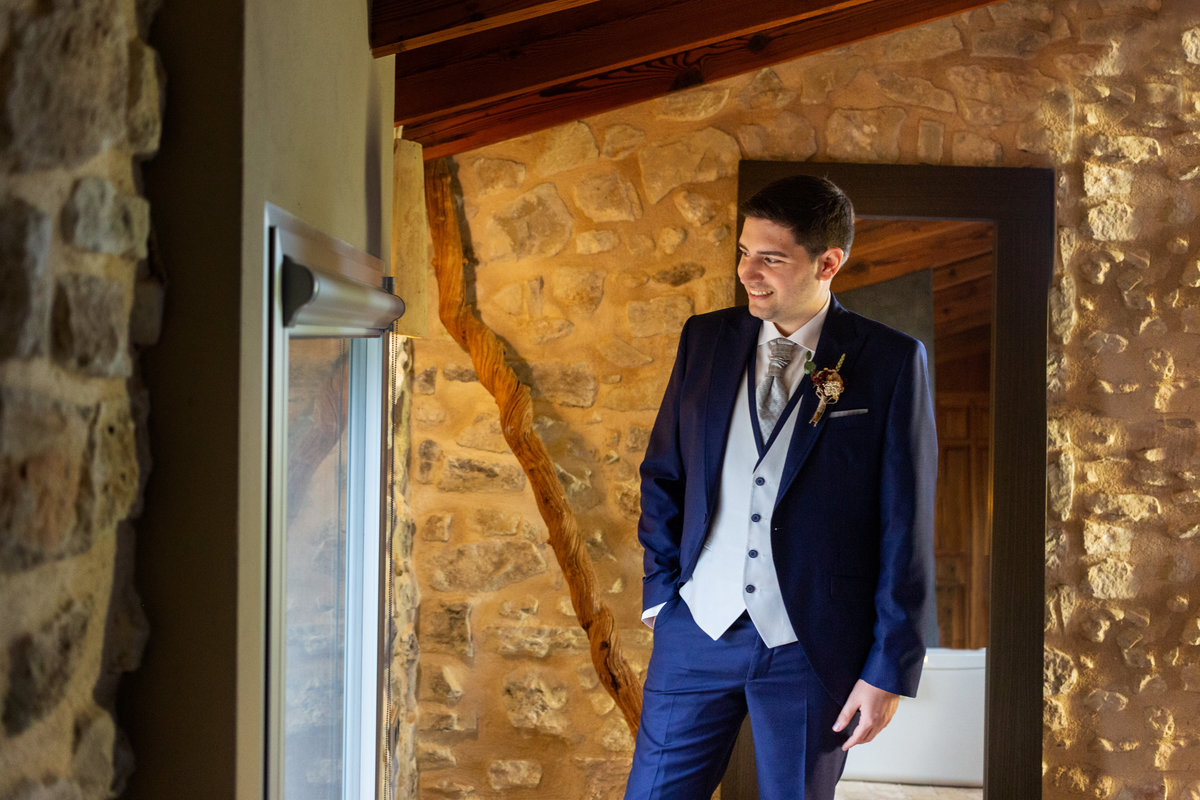 Preparativos novio
Traje Novio Jorge Aparisi