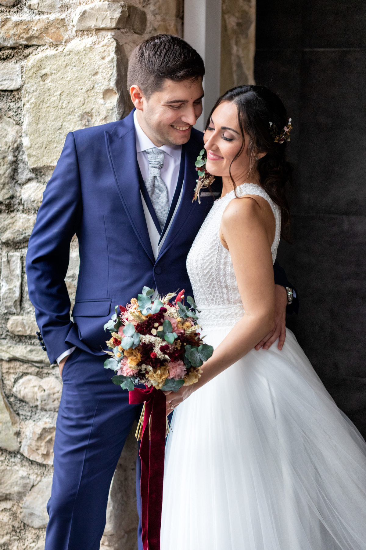 Retrato de novios en Casa Benigalip