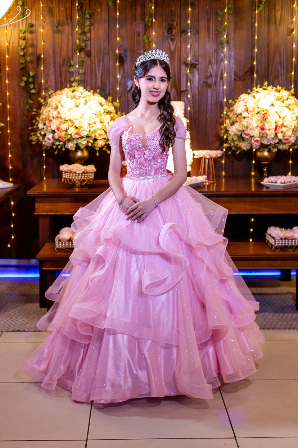 festa de 15 anos da debutante Bia no Espaço Gardênia, fotógrafo de festa de 15 anos John Edgard em SP