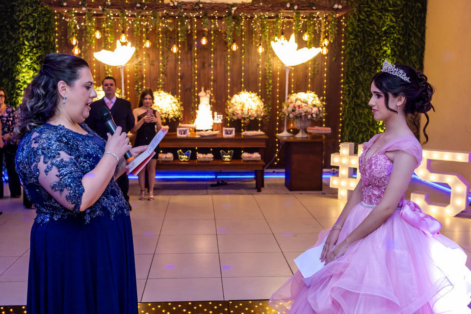 A estrutura impecável do Espaço Gardênia garante uma celebração perfeita. E nós registramos tudo.