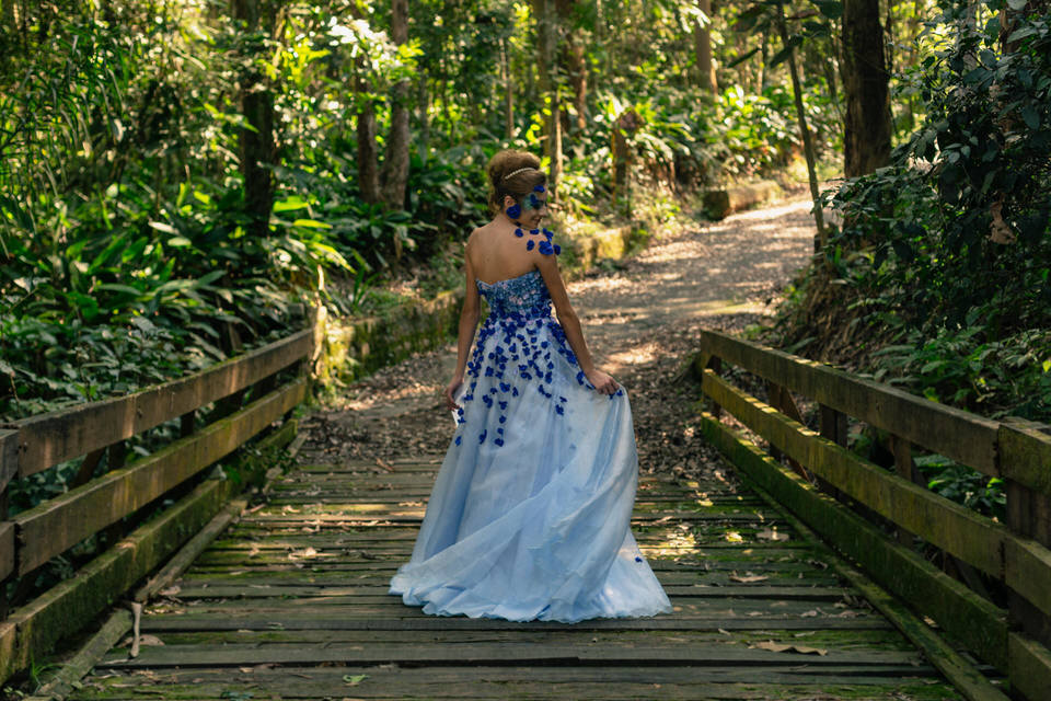 Ensaio fotográfico da debutante Isabella no Parque do Carmo, fotógrafo de debutante John Edgard em São Paulo, para a sua festa de 15 anos