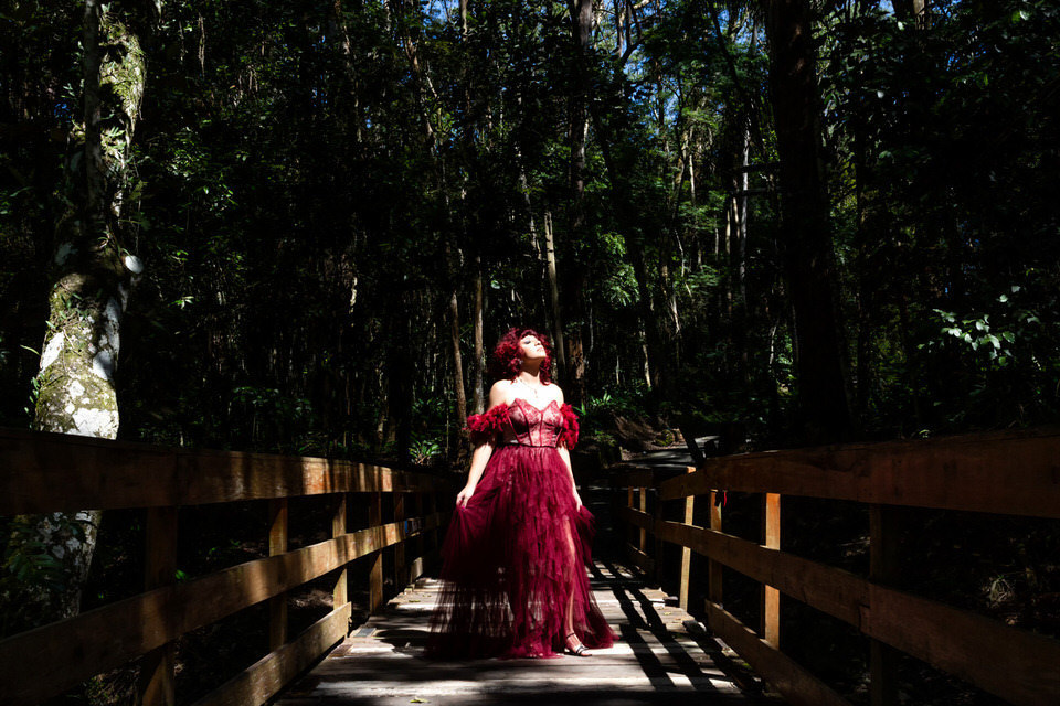 Fotografia de debutante no Parque do Carmo em SP, fotografia de ensaios de debutante em SP