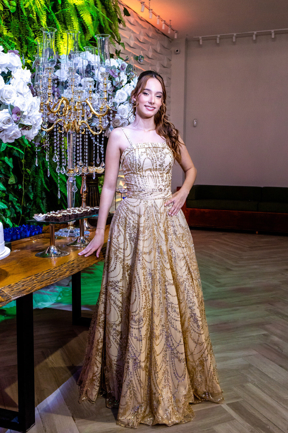 fotografia de festa de 15 no espaço Illumina na zona norte de São Paulo, da festa das debutantes Luiza e Carol, feita pelo fotógrafo de São Paulo John Edgard