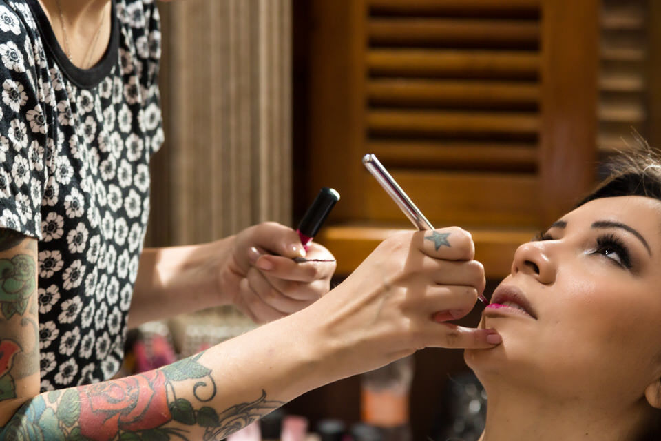 making of da noiva Néia no Sítio Alpes Serrano