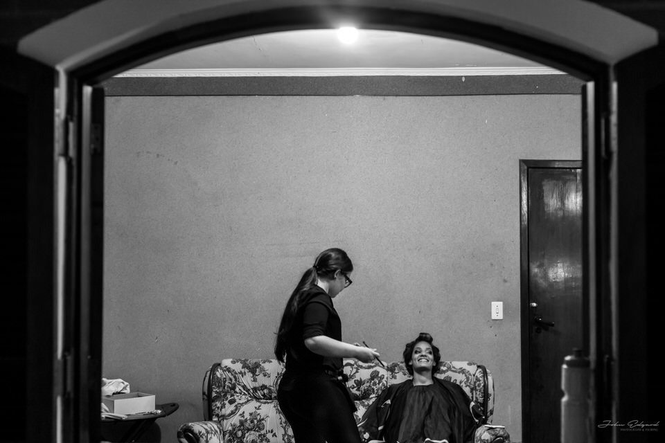 making of da noiva Maica em São Bernardo do Campo- SP, Sitio Canaã 