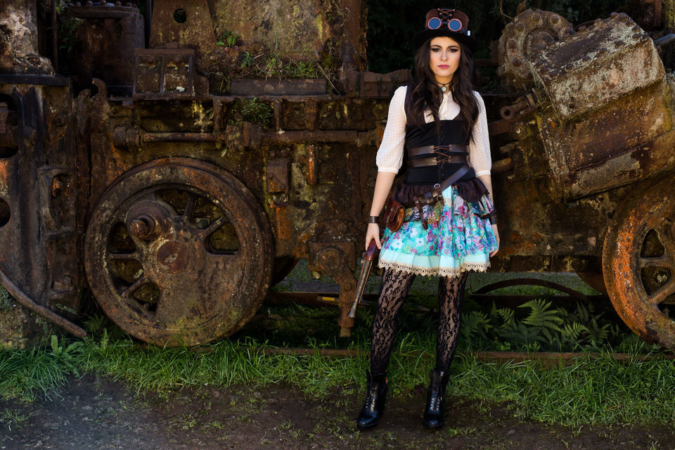 Ensaio da debutante Sofia Dubra em Paranapiacaba em Sp, para sua festa de 15 anos