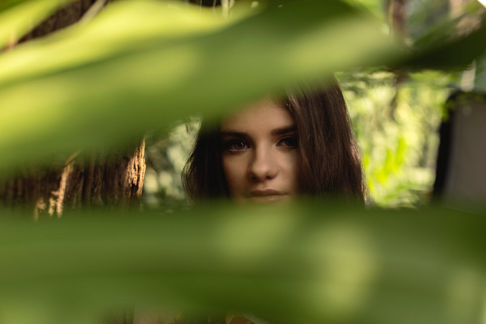 Ensaio da debutante Emily para a festa de 15 anos no Jardim Botânico em SP