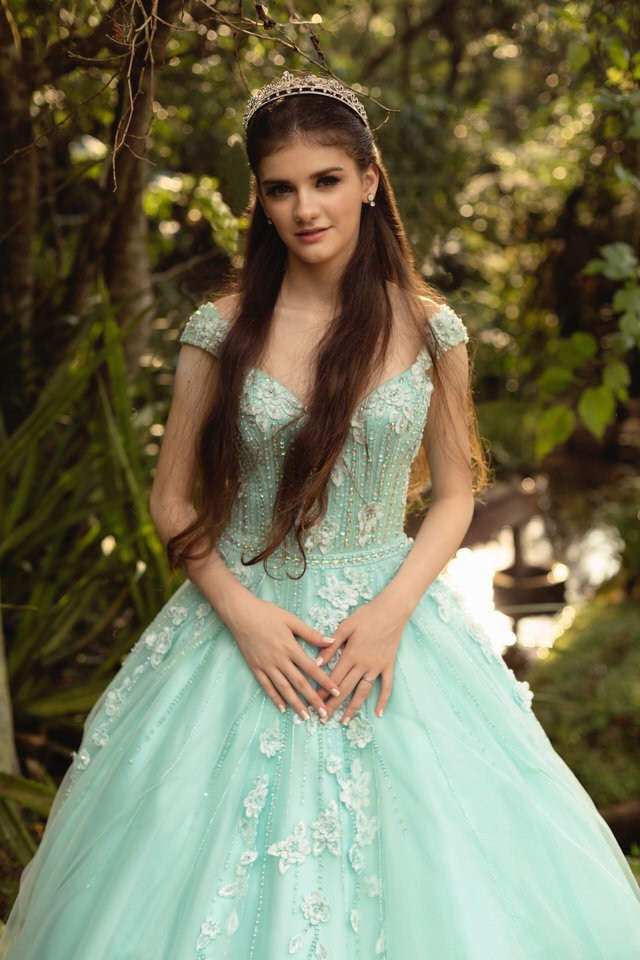 Ensaio da festa de 15 anos da Emily no Jardim Botânico em São Paulo