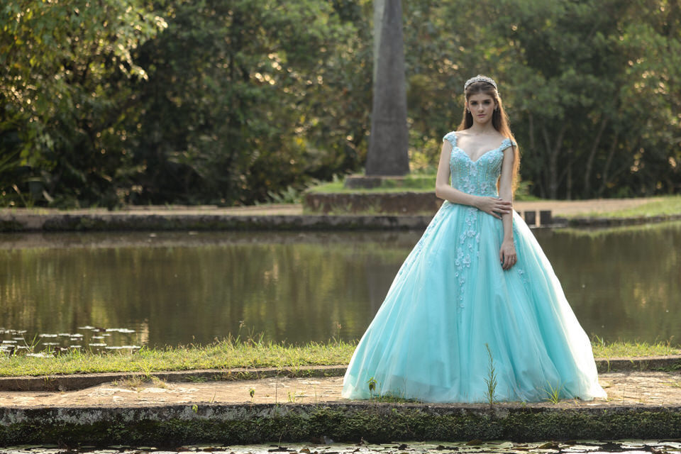 Ensaio da festa de 15 anos da Emily no Jardim Botânico em São Paulo