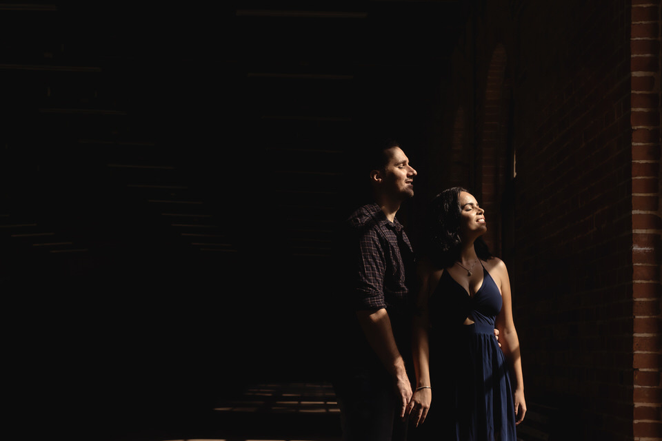 Ensaio pré wedding Dayane e Erick em Paranapiacaba-Santo André - São Paulo