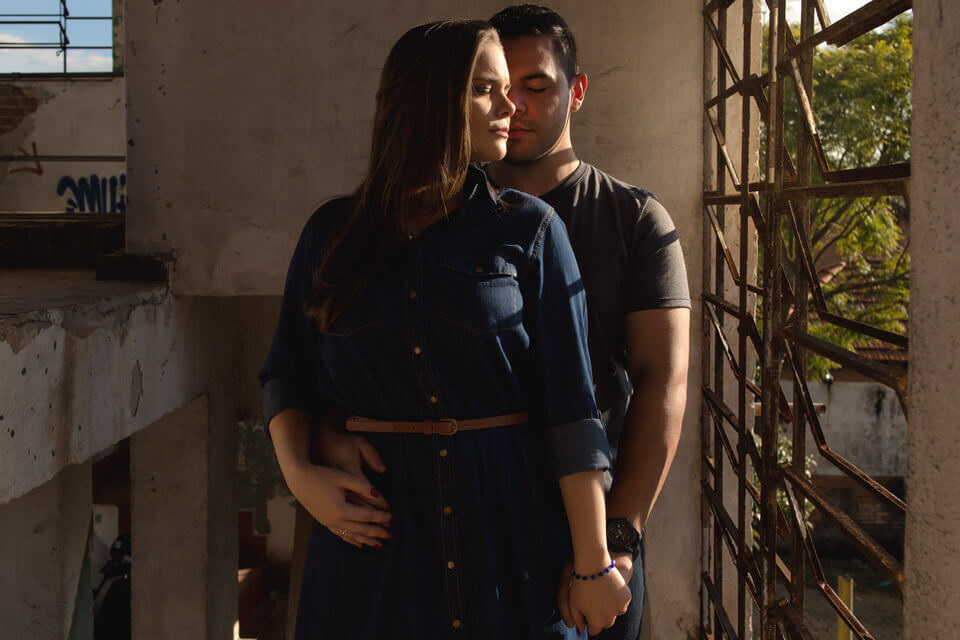 Ensaio Pré Wedding Rafa e Fernando para o casamento na Vila Formosa - São Paulo 