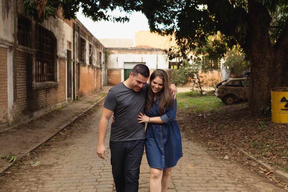 Pré Wedding Rafaela e Fernando realizado na Zona leste de SP