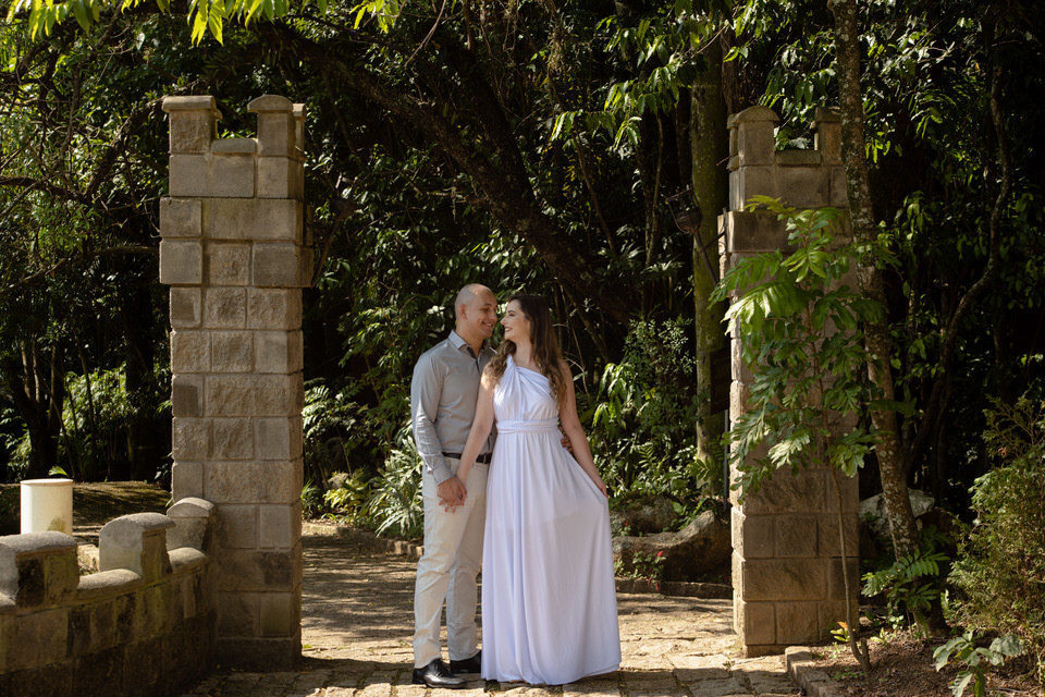 Pré Wedding da Larissa com o Rafael no Castelo dos Vinhais - Vinhedo-SP