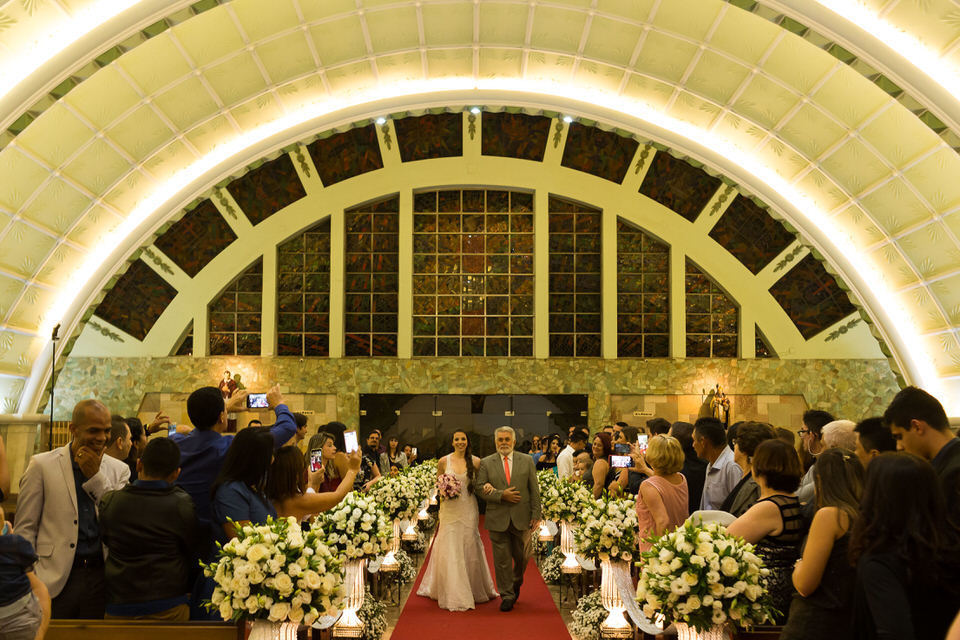 Cerimônia de Casamento da Daniela e Wanderlei em Santo André -SP, fotógrafo de casamento John Edgard em São Paulo