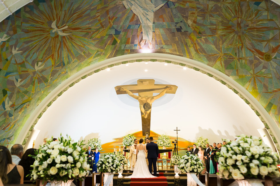 Cerimônia de Casamento da Daniela e Wanderlei em Santo André -SP, fotógrafo de casamento John Edgard em São Paulo