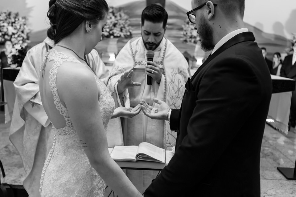 Cerimônia de Casamento da Daniela e Wanderlei em Santo André -SP, fotógrafo de casamento John Edgard em São Paulo