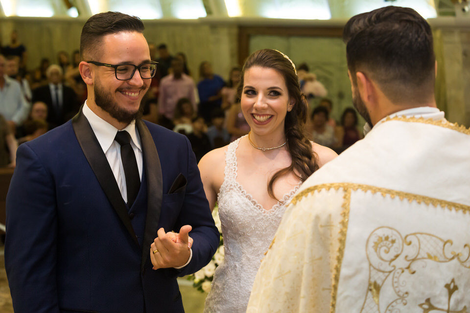 Cerimônia de Casamento da Daniela e Wanderlei em Santo André -SP, fotógrafo de casamento John Edgard em São Paulo