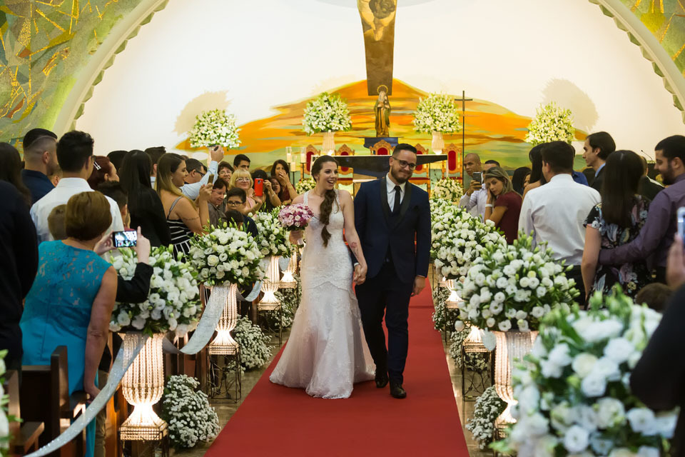 Cerimônia de Casamento da Daniela e Wanderlei em Santo André -SP, fotógrafo de casamento John Edgard em São Paulo