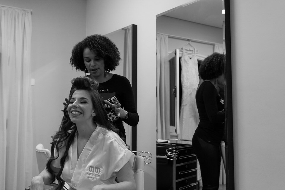 preparação da noiva, maquiagem e cabelo