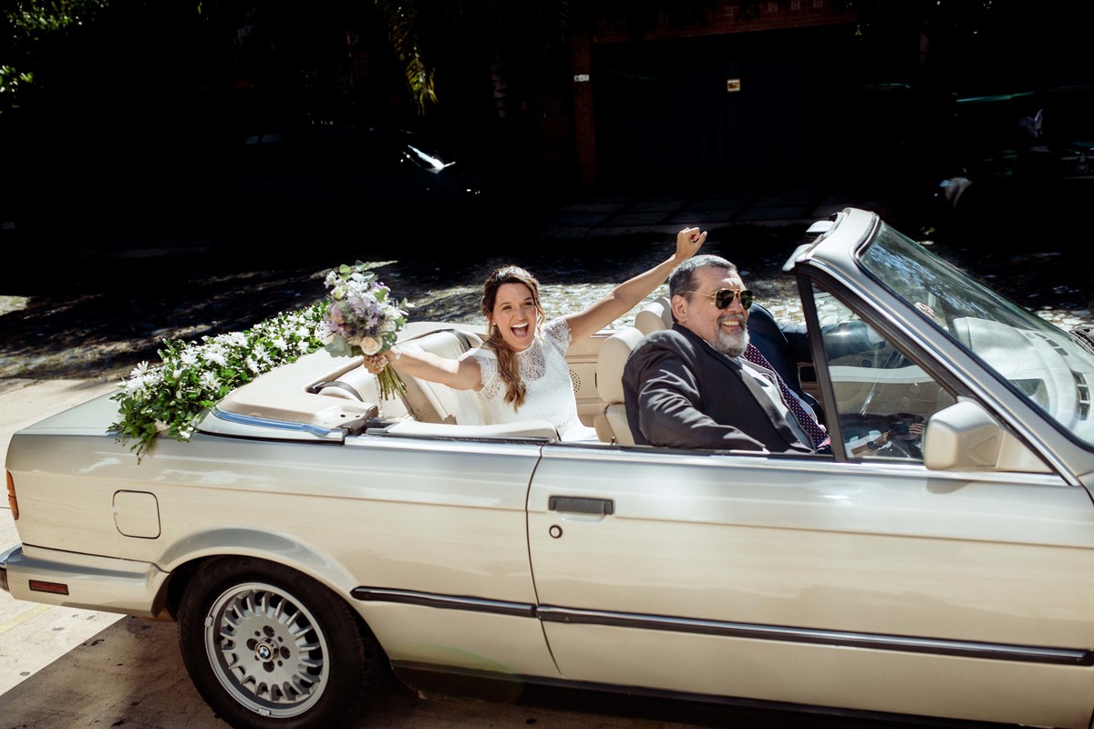 llegada de la novia a la iglesia en asunción 