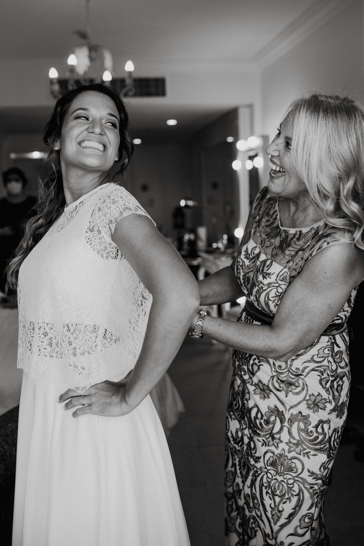 fotos de madre y novia 