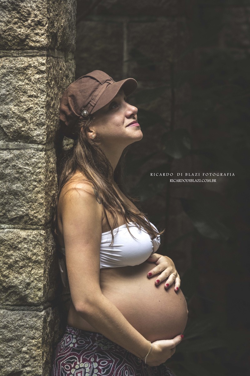 Ensaio de Gestante em Santos, Fotógrafo Ricardo Di Blazi, Marilia Prol